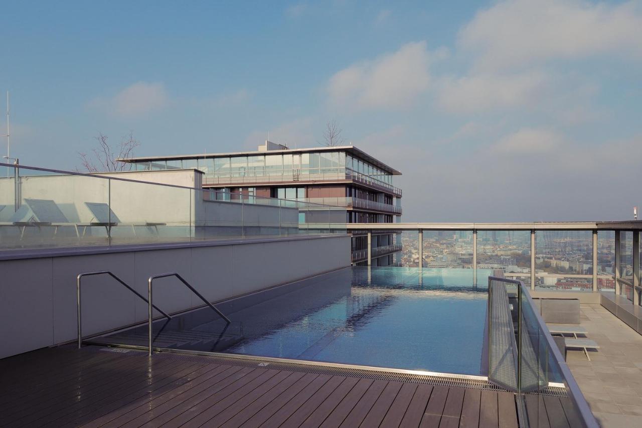 Triiiple Suites Level 21 Mit Balkon Und Tiefgarage Vídeň Exteriér fotografie