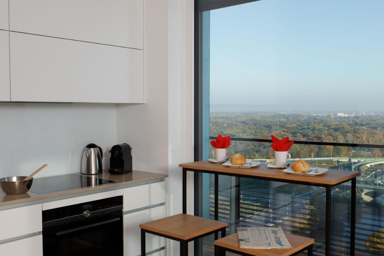 Triiiple Suites Level 21 Mit Balkon Und Tiefgarage Vídeň Exteriér fotografie