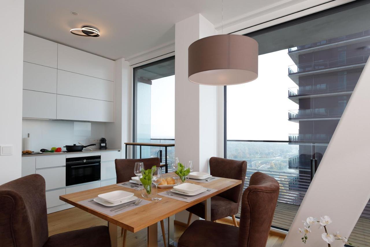 Triiiple Suites Level 21 Mit Balkon Und Tiefgarage Vídeň Exteriér fotografie